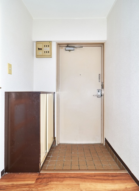 グリーンハイツ大津和の玄関