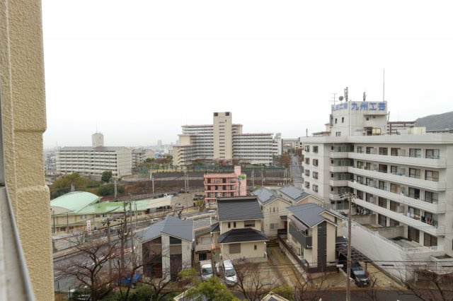 夢野ハイタウン1号棟の展望