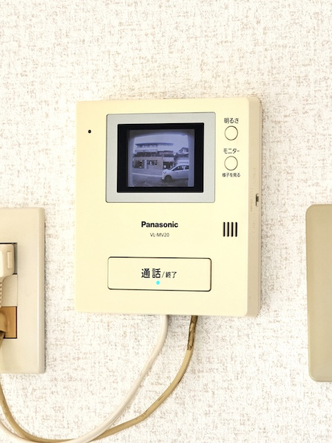 サンタウン林のセキュリティ|カラーモニター付インターホン