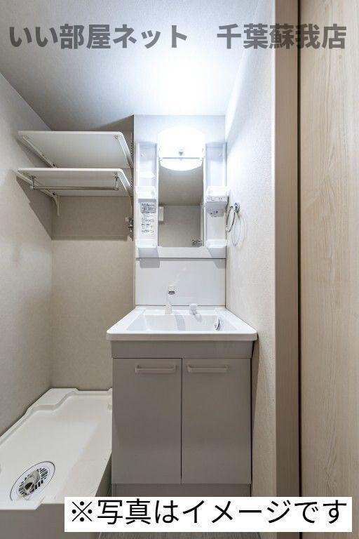 robot home 亥鼻(ロボットホーム イノハナ)の洗面所