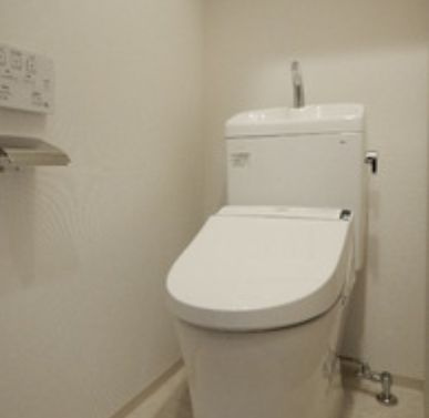 ガーラ・ヴィスタ水天宮前のトイレ|ゆったりとした空間のトイレです