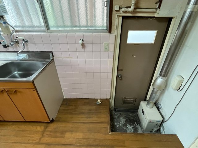 北田邸貸家の玄関