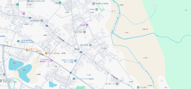亀岡市篠町篠上中筋　第5期　新築一戸建ての地図