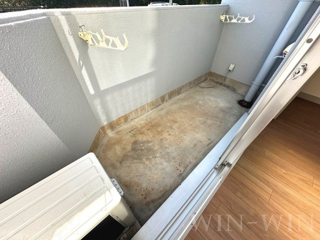 マンションユキのバルコニー|イメージ（同建物内別部屋の写真です）