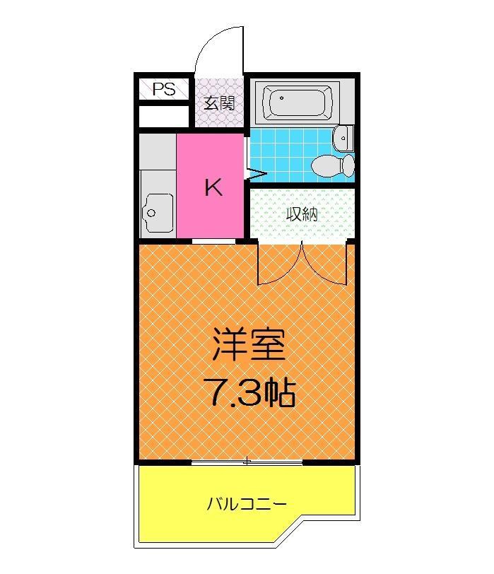 マンションユキの間取り