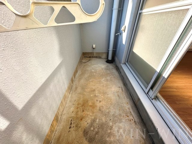 マンションユキのバルコニー|イメージ（同建物内別部屋の写真です）