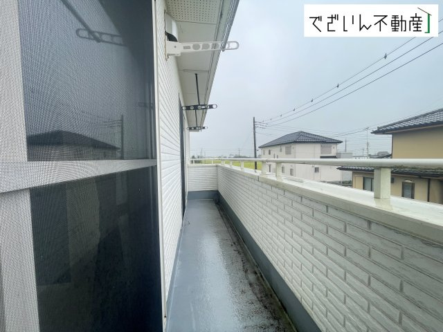 【バルコニー】 | 羽生市上川崎　中古住宅   | 現地(2026年9月撮影)