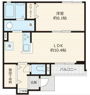 【間取り】 | ヴィル・リジエールⅡ | 間取りです。