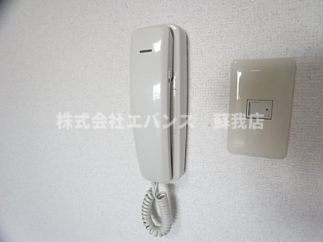 【セキュリティ】 | グリーンヒルズ石川Ⅰ | インターホンです