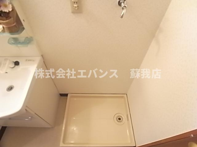 【洗面所】 | グリーンヒルズ石川Ⅰ | ゆったりとスペースのある洗面所