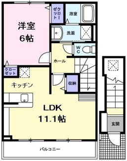 【間取り】 | アクティブⅡ | 間取りです。