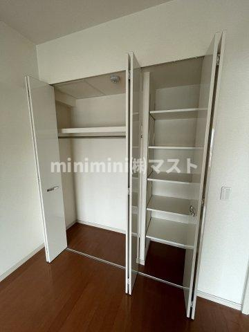 Cubic Courtの収納