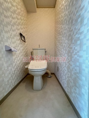 ライオンズマンション久留米のトイレ|清潔感のあるトイレです