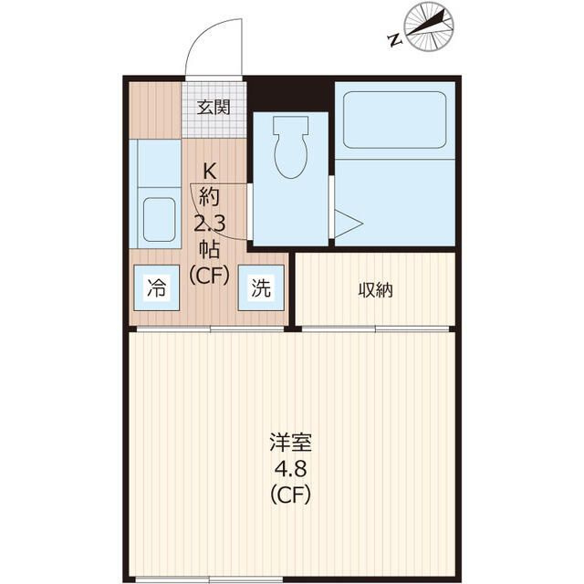 ブリッジハイツの間取り