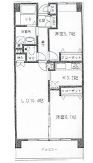 【間取り】 | 朝日レジデンス | 間取りです。