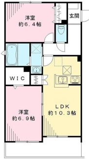 【間取り】 | ハーモニー大坂上 | 間取りです。
