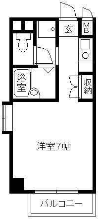 ライフタウンⅡの間取り