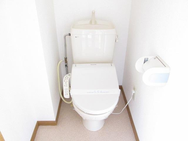【トイレ】 | パステルコートⅢ | ゆったりとした空間のトイレです