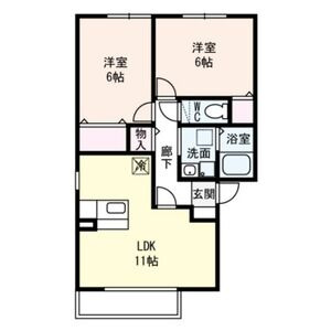 【間取り】 | シャルマンハイツ | 間取り図です。