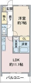 ホワイト ドエル 道徳の間取り