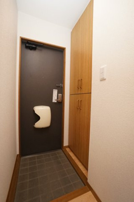 【玄関】 | ラッキータウン庭瀬D棟
