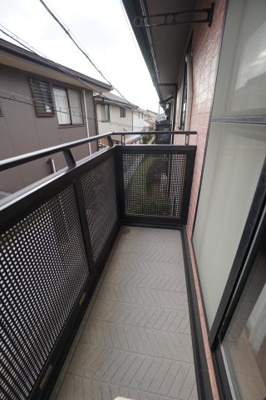 【バルコニー】 | ラッキータウン庭瀬D棟