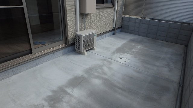 グランステージ曽根のバルコニー