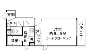 【間取り】 | ＬＡＵＲＥＬ三ノ輪 | 間取りです。