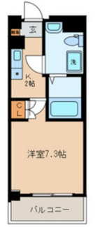 【間取り】 | パークサイド西池袋 | 間取りです。