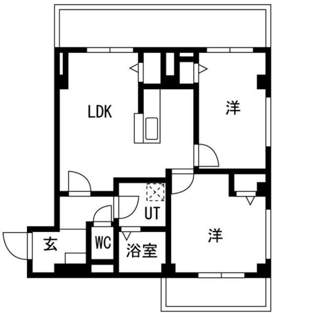 ファミリア一番館の間取り