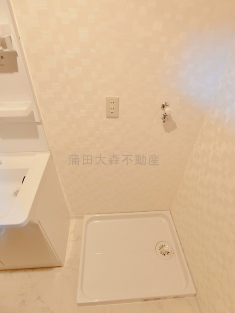 蓮沼パークハイツの設備|室内洗濯機置き場