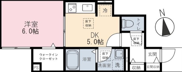 Est Collinaの間取り