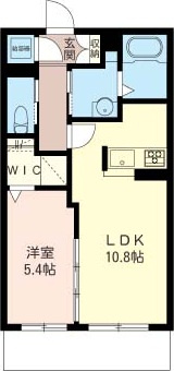 エルスールの間取り|南面２部屋で明るい♪