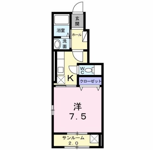 【間取り】 | フォルトーナ　Ａ