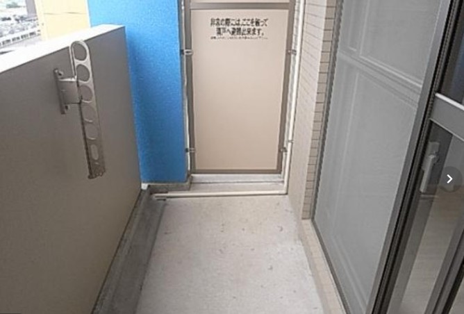八千代市村上南１丁目の賃貸マンションのバルコニー