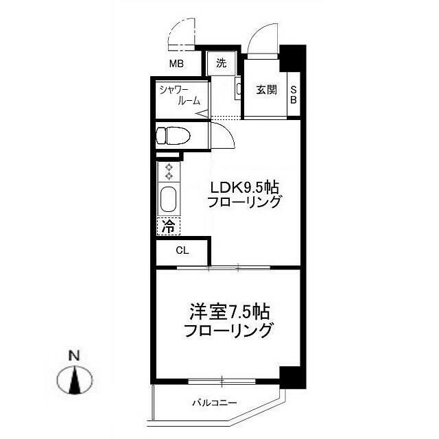 千駄ヶ谷ルーテルハイツの間取り
