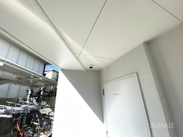 ステージファースト北浦和のセキュリティ|メール室前防犯カメラ！