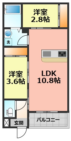 【間取り】 | REGALEST平安通東