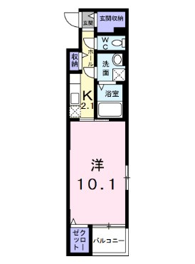 サニー・アートの間取り