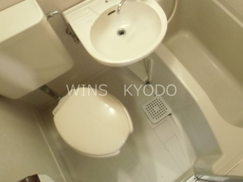 世田谷区桜上水１丁目のアパートのトイレ