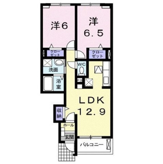 【間取り】 | プロスペラーレＡ