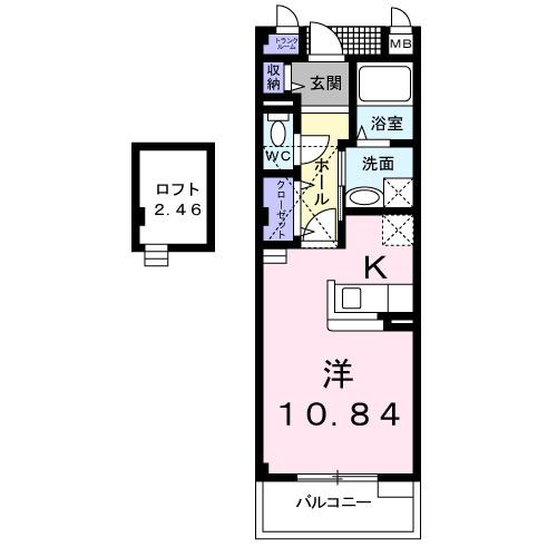 プラネットBの間取り