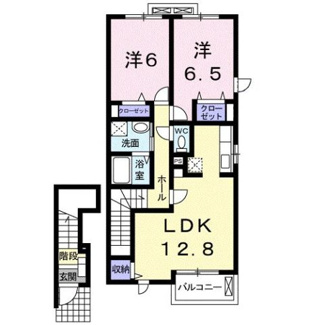 【間取り】 | プロスペラーレＢ