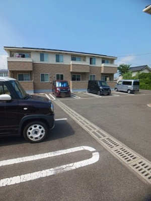 【駐車場】 | ドリーム輝Ａ | カースペースがあります