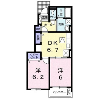 【間取り】 | ドリーム輝Ａ
