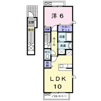 【間取り】 | ボンジュルネⅡ
