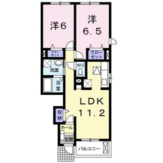 【間取り】 | グランリーオＢ