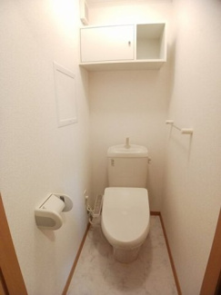 【トイレ】 | フォレストヒルＡ | 落ち着いた色調のトイレです