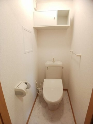 【トイレ】 | フォレストヒルＡ | 落ち着いた色調のトイレです
