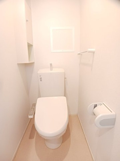 【トイレ】 | エテルナＢ | 落ち着いたトイレです